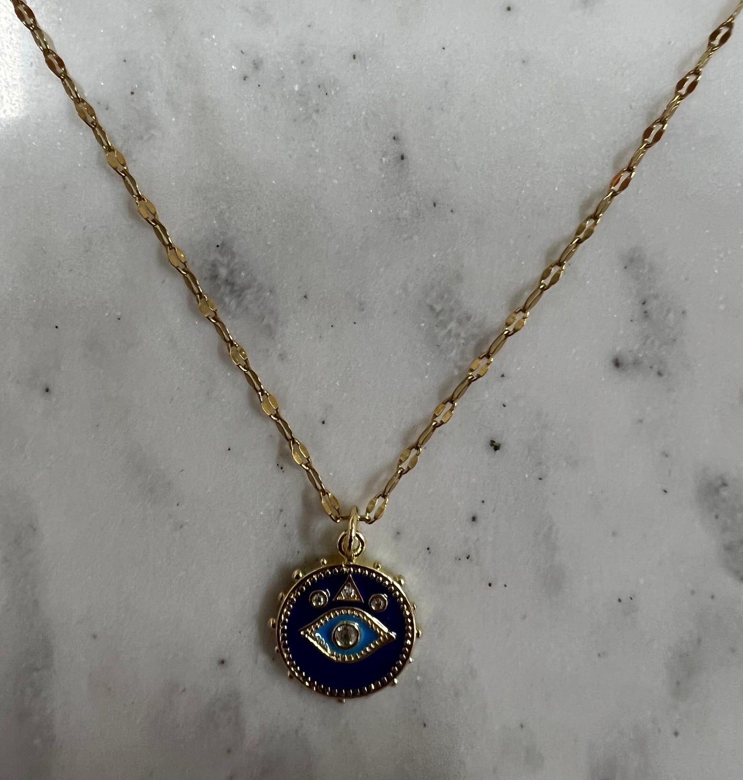 MW BEYOND EVIL EYE NECKLACE