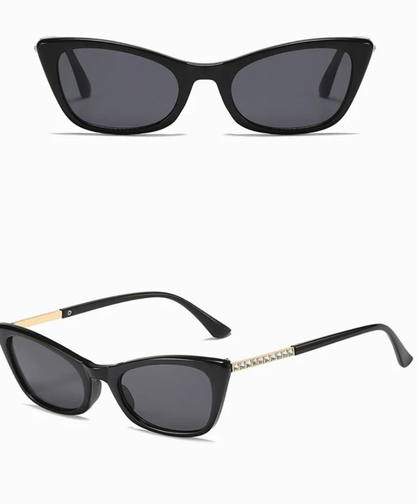 MILAN BLACK SUNGLASSES